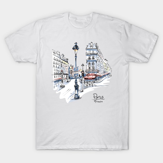 I Love Paris T-Shirt by osmansargin